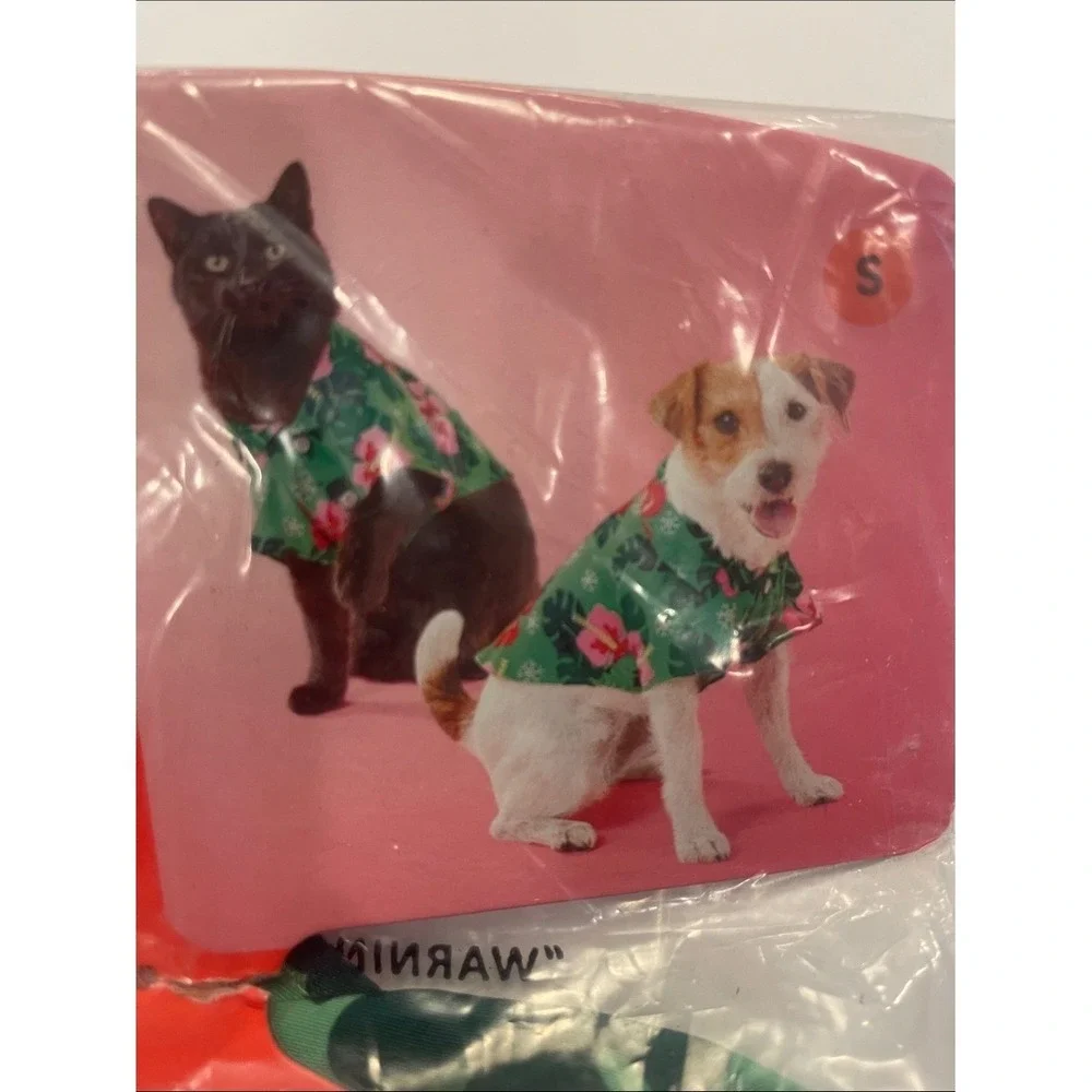 Boots‎ & Barkley Pet Cat Dog Hawaiian Shirt Small NWT